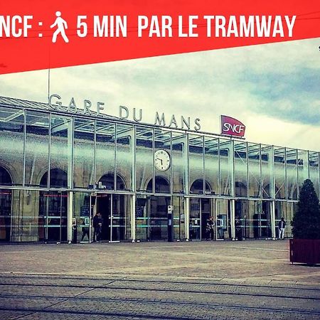 Tramway 9 Jaures Cosy Proche Gare Apartment Le Mans Exterior foto